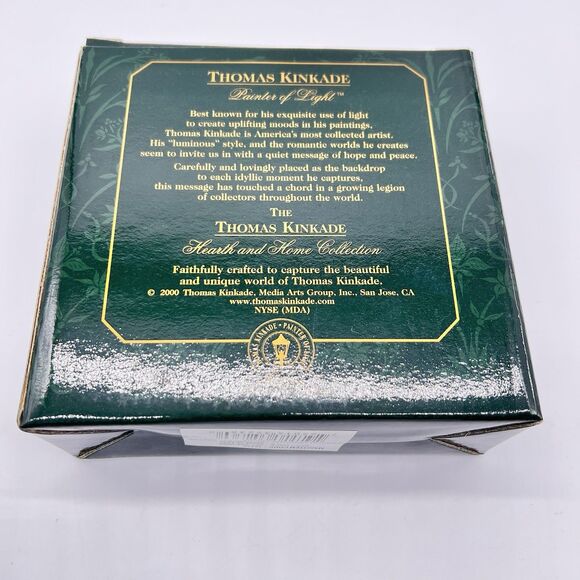 Thomas Kinkade Painter of Light Spring Gate Framed Reproduction Night Light NIB - Picture 7 of 13